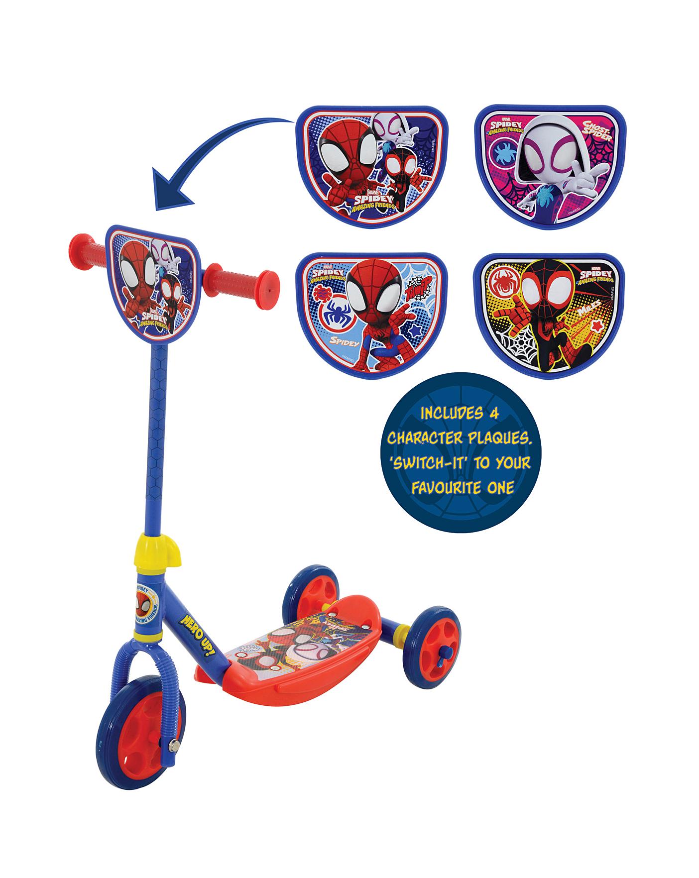 Marvel Spider-Man 3-Wheel Tri-Scooter